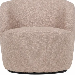 New WOOOD Serra draaifauteuil Naturel melange