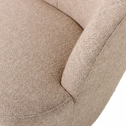 New WOOOD Serra draaifauteuil Naturel melange