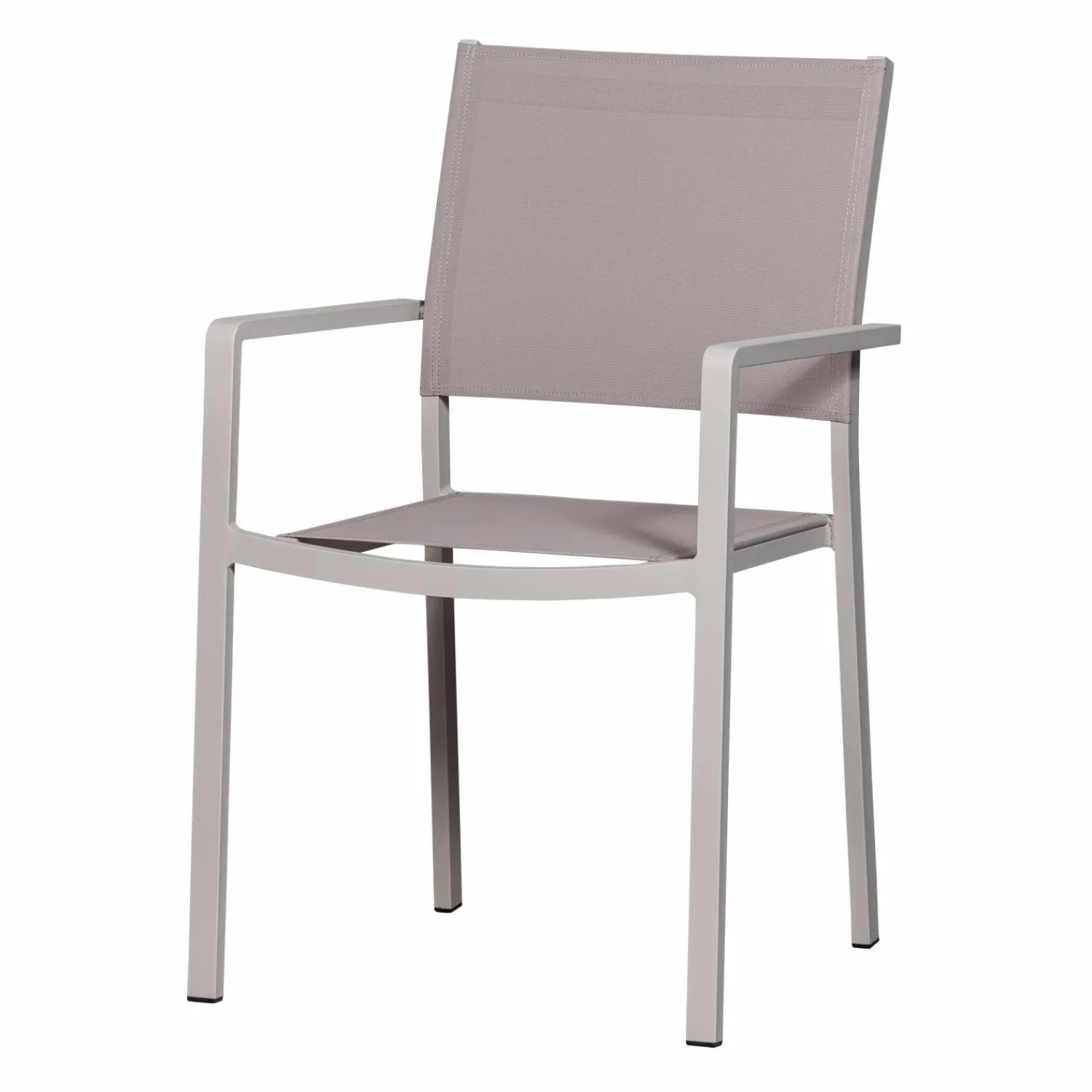 Online WOOOD Set v 2 - Fowl tuinstoel aluminium/textileen zand