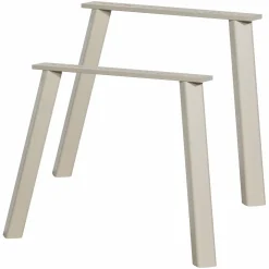 Outlet WOOOD Set v 2 - Haarlem 4-standen poot eiken dakargrau