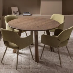 Outlet WOOOD Set v 2 - Haarlem 4-standen poot eiken cashmere brown