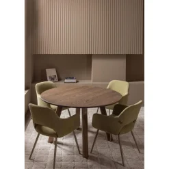 Outlet WOOOD Set v 2 - Haarlem 4-standen poot eiken cashmere brown