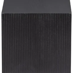 Best WOOOD Set v 2 - Sanne bijzettafels vierkant zwart