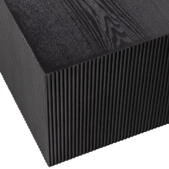 Best WOOOD Set v 2 - Sanne bijzettafels vierkant zwart