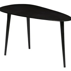 New WOOOD Set v 2 - Triangle bijzettafel metaal zwart nikkel