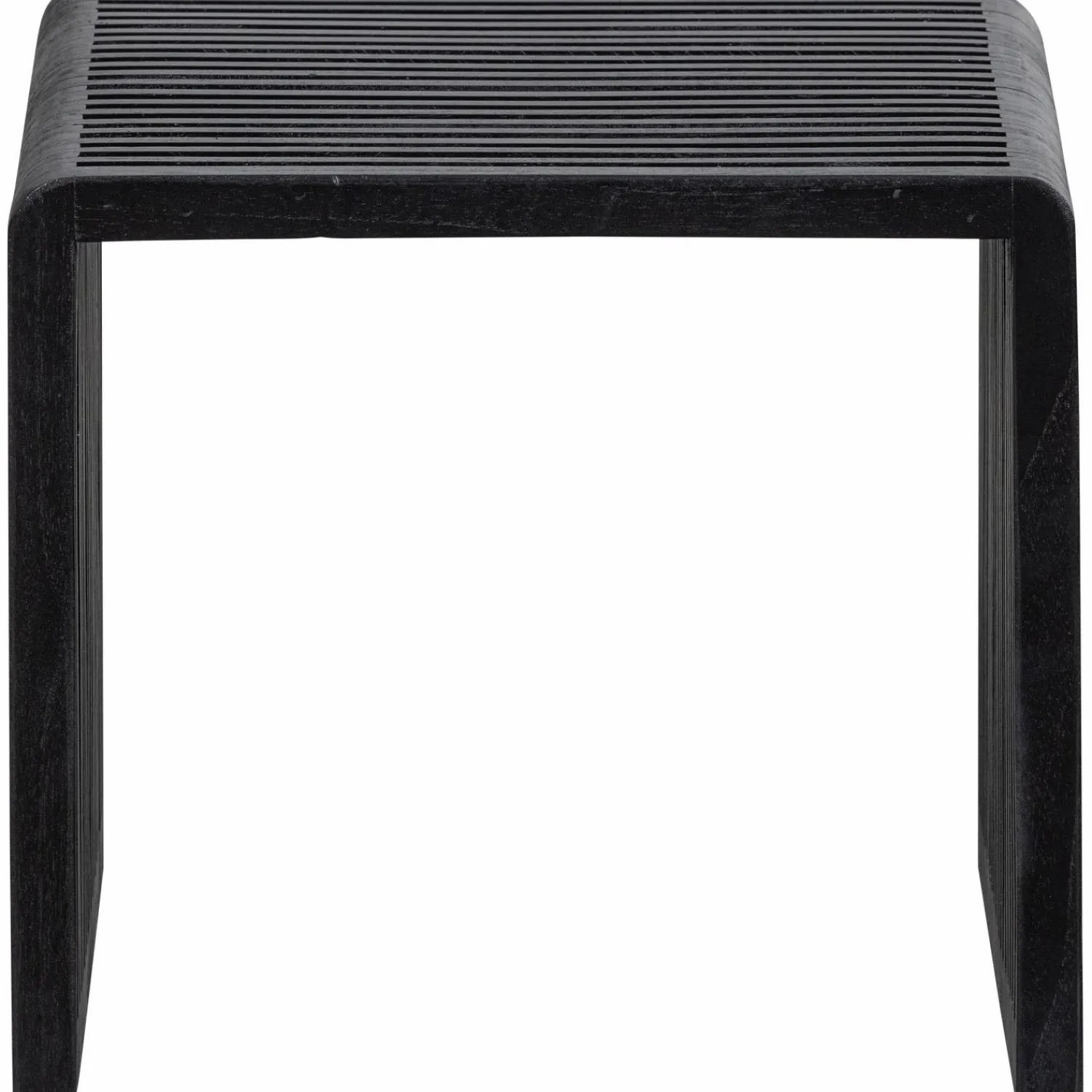 Sale WOOOD Set v 2 - Willa bijzettafels recycled teak zwart