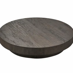 Discount WOOOD Shield Too salontafel mdf donkerbruin 20xø100 cm