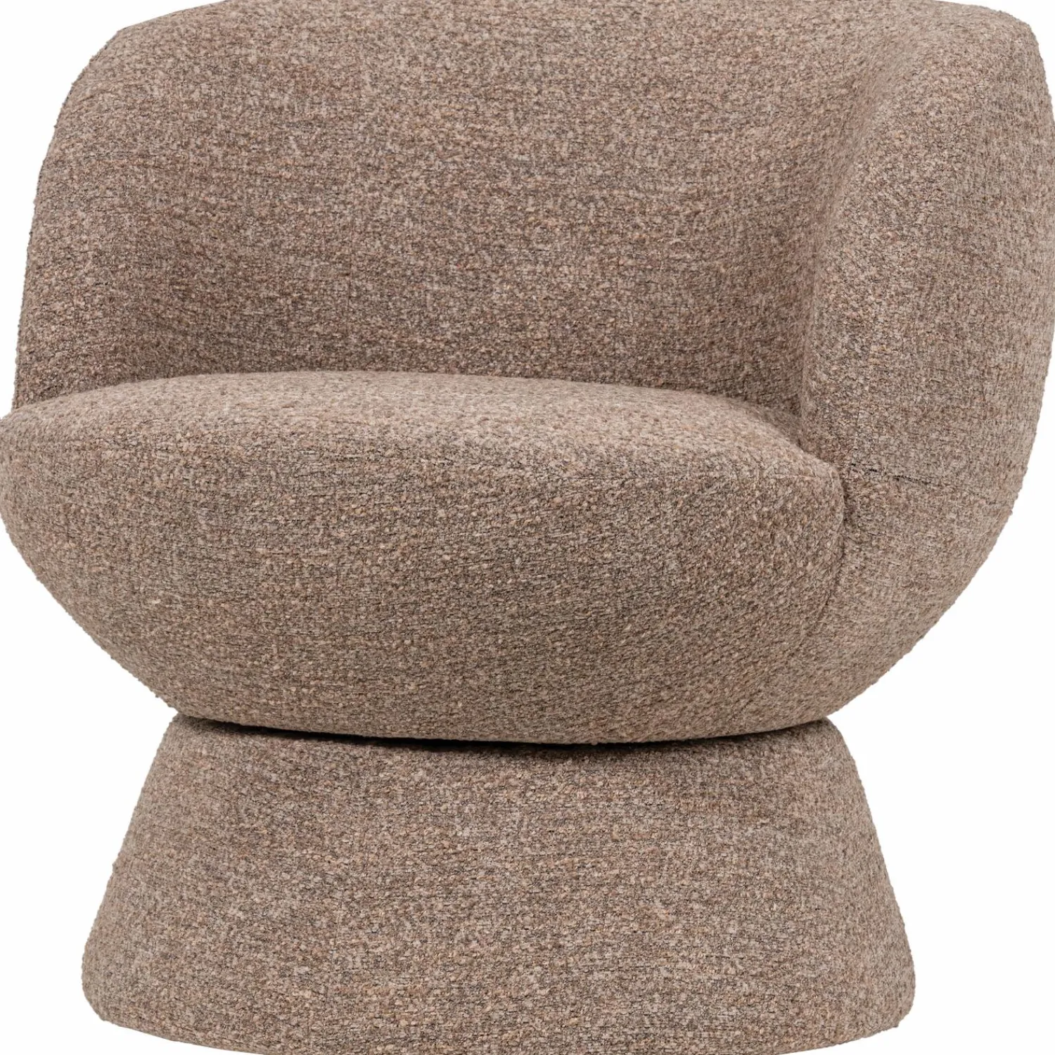 Clearance WOOOD Shuffle draaifauteuil Bruin melange