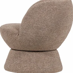 Clearance WOOOD Shuffle draaifauteuil Bruin melange