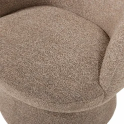 Clearance WOOOD Shuffle draaifauteuil Bruin melange