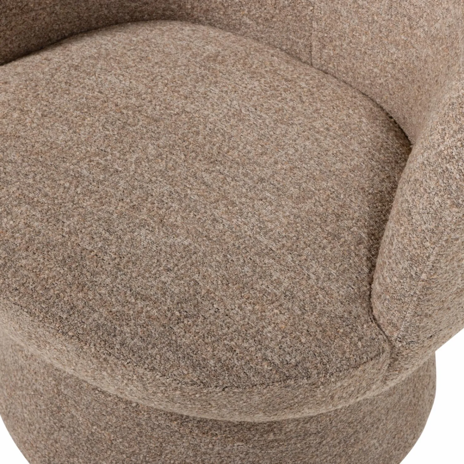 Clearance WOOOD Shuffle draaifauteuil Bruin melange