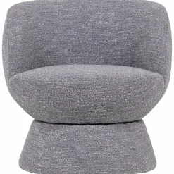 WOOOD Shuffle draaifauteuil Grijs melange