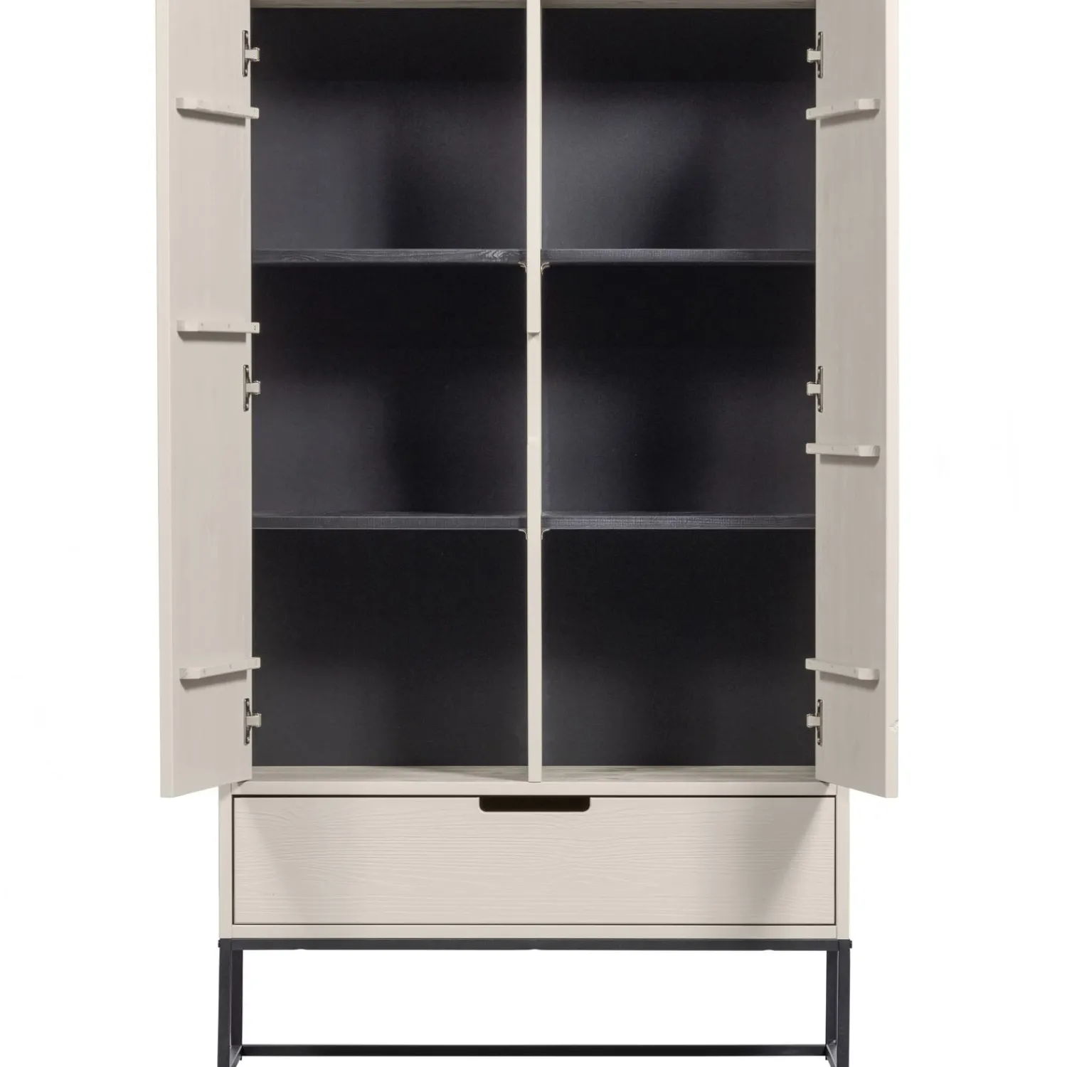 New WOOOD Silas 2-deurs kast grenen Dust