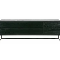 Hot WOOOD Silas tv meubel 180 cm essen Blacknight