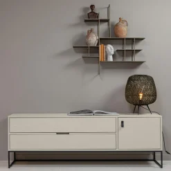 Hot WOOOD Silas tv meubel 180 cm grenen Dust