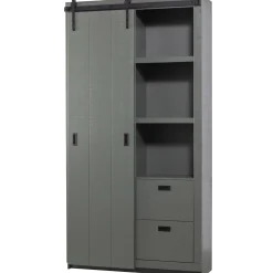 Discount WOOOD Slide kast Barn bezaagd Soap