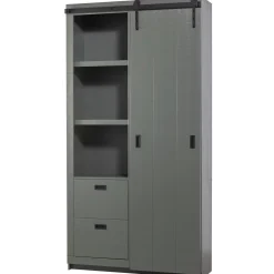 Discount WOOOD Slide kast Barn bezaagd Soap