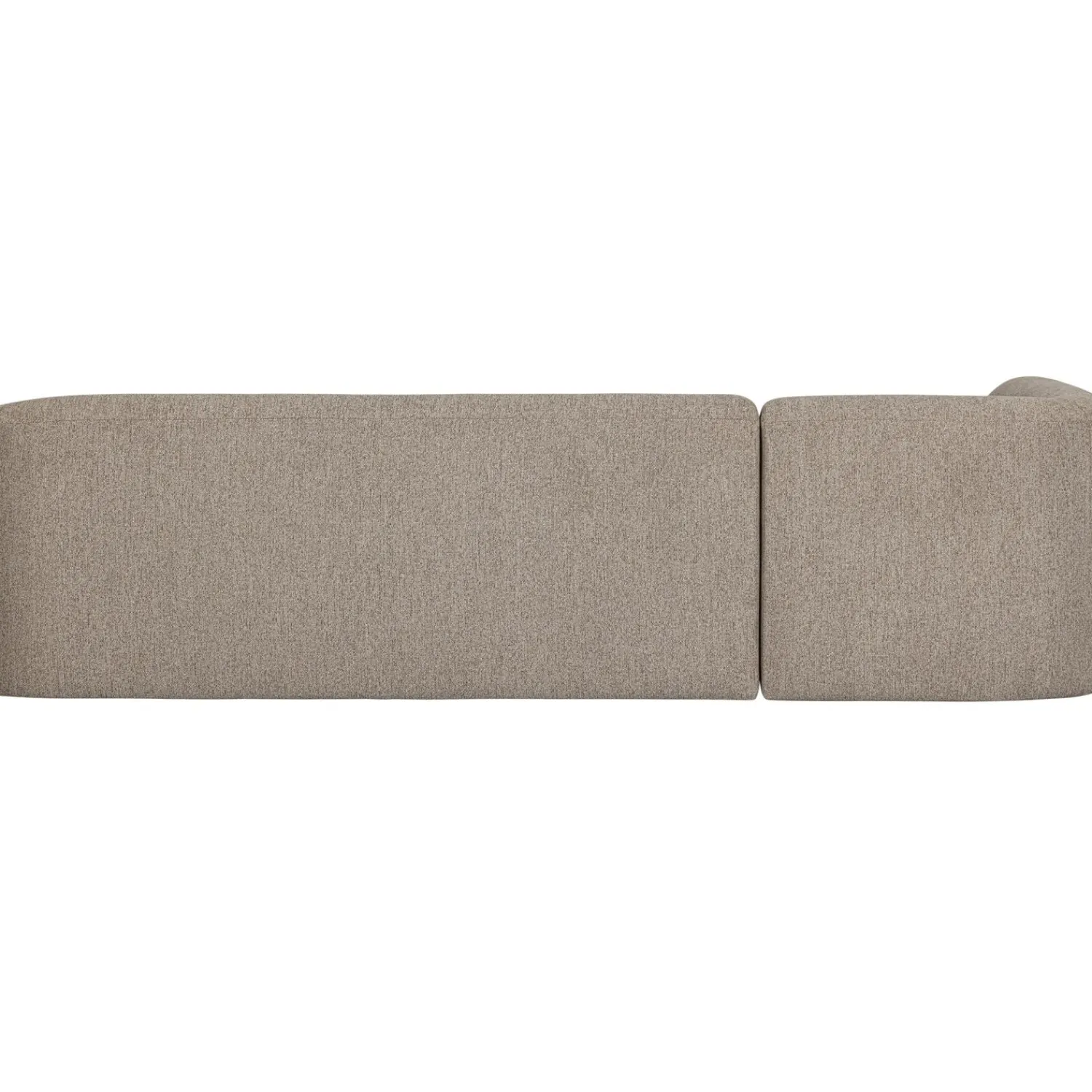 New WOOOD Sloping hoekbank links Naturel melange