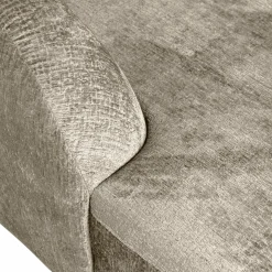 Online WOOOD Sloping hoekbank links structure velvet Wheatfield