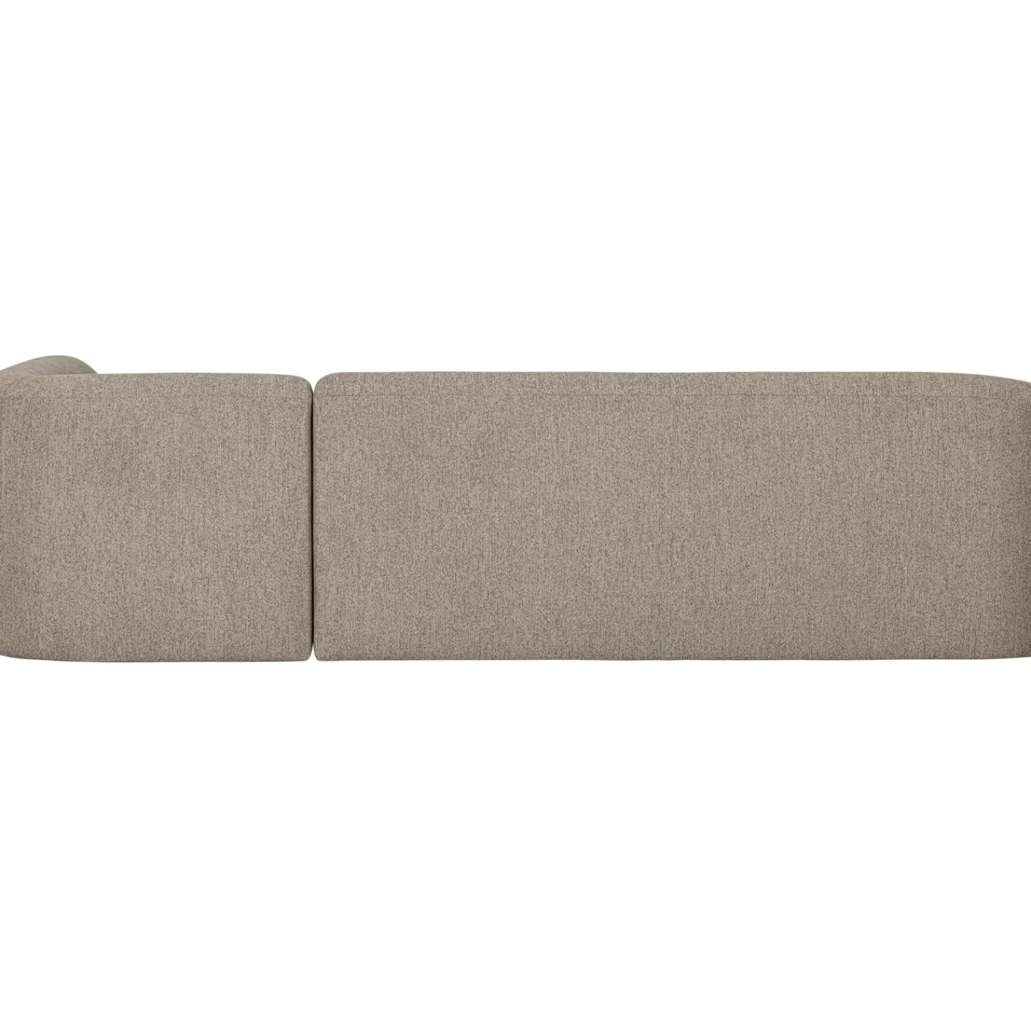 New WOOOD Sloping hoekbank rechts Naturel melange