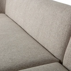 New WOOOD Sloping hoekbank rechts Naturel melange