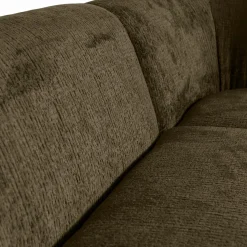 WOOOD Sloping hoekbank rechts structure velvet Bonsai