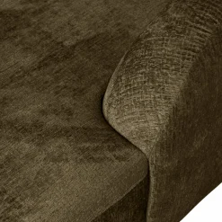 WOOOD Sloping hoekbank rechts structure velvet Bonsai