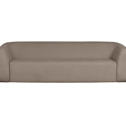 WOOOD Sloping 3-zits bank Lichtbruin melange