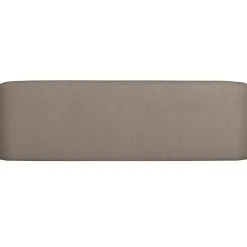 WOOOD Sloping 3-zits bank Lichtbruin melange