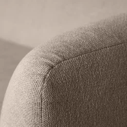 WOOOD Sloping 3-zits bank Lichtbruin melange