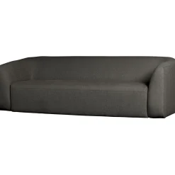 Clearance WOOOD Sloping 3-zits bank melangegrijs/zwart Grijs/zwart melange