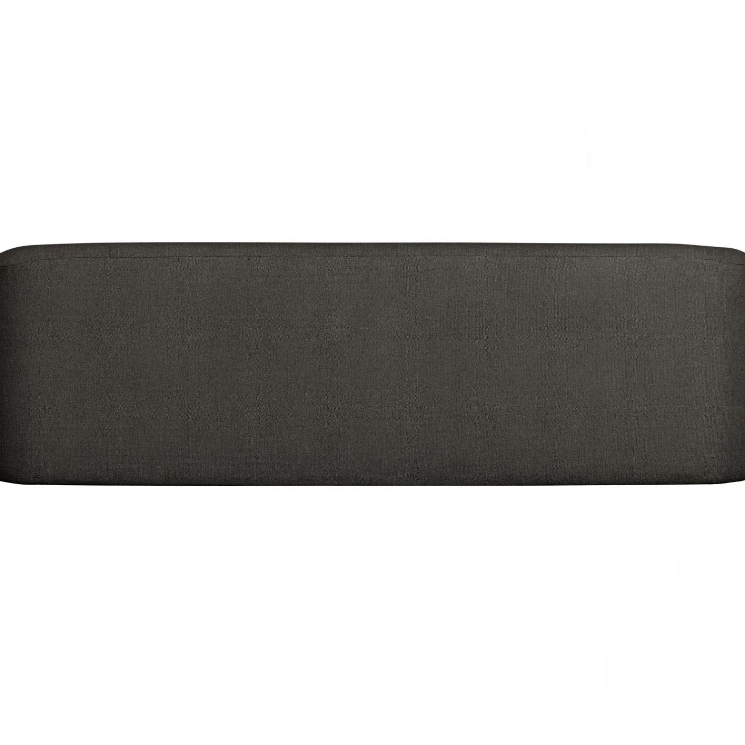 Clearance WOOOD Sloping 3-zits bank melangegrijs/zwart Grijs/zwart melange