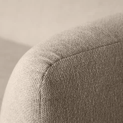 Clearance WOOOD Sloping 3-zits bank Naturel melange