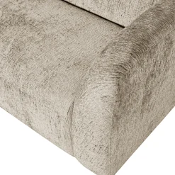 New WOOOD Sloping 3-zits bank structure velvet Wheatfield