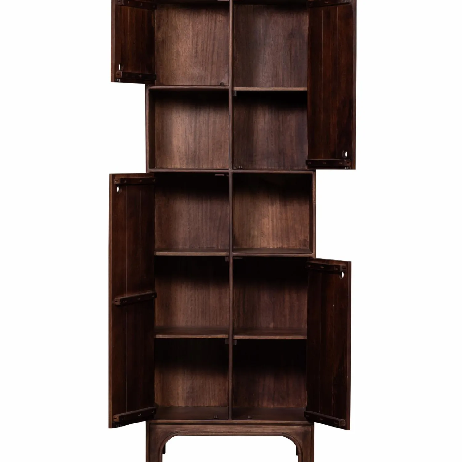 Outlet WOOOD Staes opbergkast mango hout walnoot