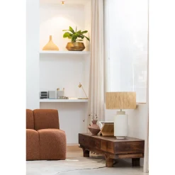 Clearance WOOOD Staes tv meubel 3 lades mango hout walnoot