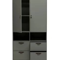 Best WOOOD Stage garderobekast grenen soap