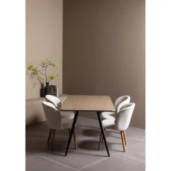 Outlet WOOOD 2-standen poot conisch metaal 1 stuks