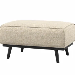 Clearance WOOOD Statement hocker Beige melange