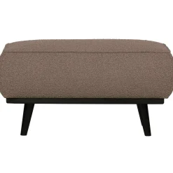 Sale WOOOD Statement hocker bouclé Nougat