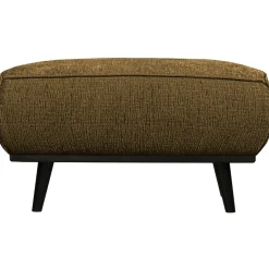 New WOOOD Statement hocker structure velvet Brass