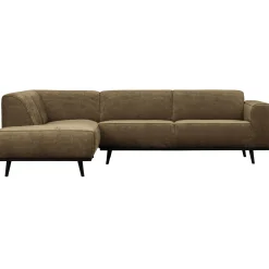 Sale WOOOD Statement hoekbank links ribstof Rots