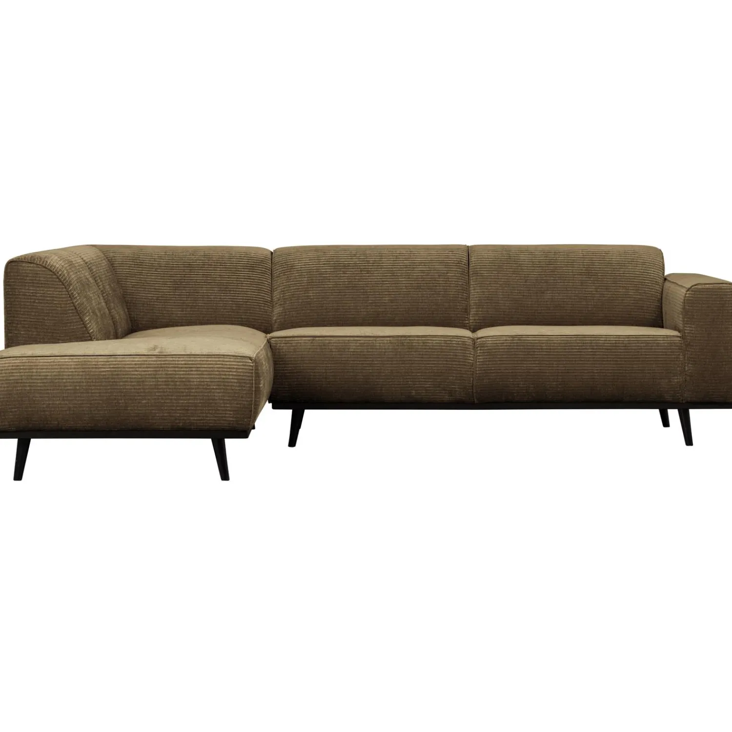 Sale WOOOD Statement hoekbank links ribstof Rots