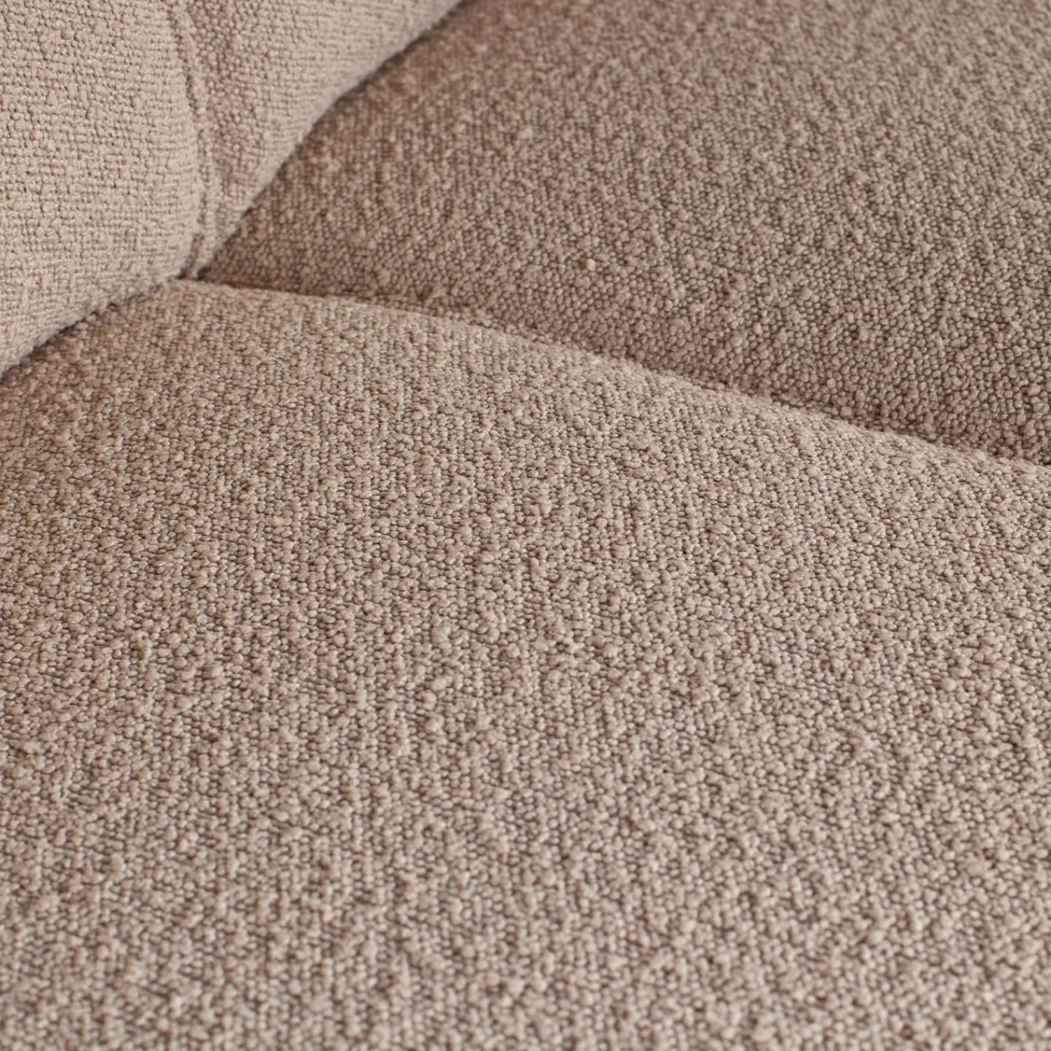 New WOOOD Statement hoekbank links bouclé Beige