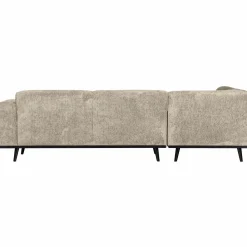 WOOOD Statement hoekbank links structure velvet Wheatfield