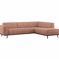 Outlet WOOOD Statement hoekbank rechts Terra melange
