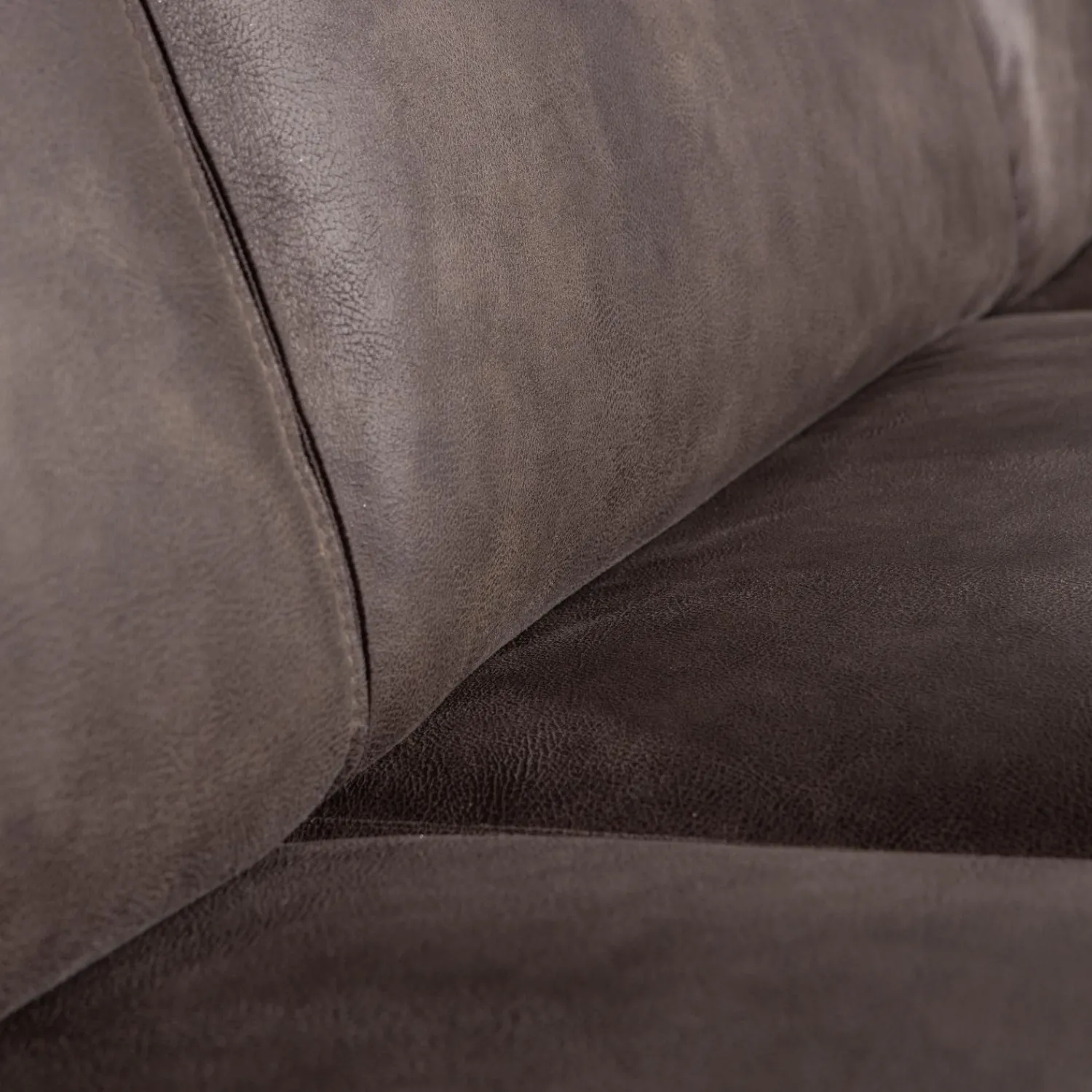 Discount WOOOD Statement hoekbank rechts ecoleer Donkergrijs