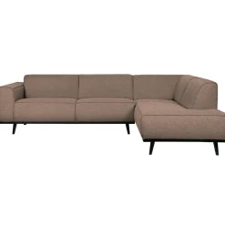 New WOOOD Statement hoekbank rechts bouclé Nougat