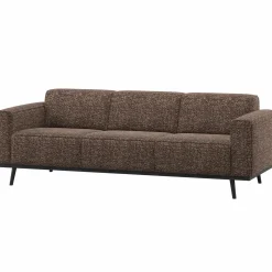 Hot WOOOD Statement 3-zits bank 230 cm Bruin melange
