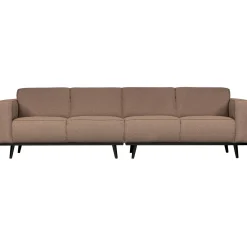 Sale WOOOD Statement 4-zits bank 280 cm bouclé Nougat